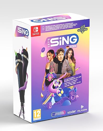 Let's Sing 2024 German Version (+ 2 Mics) (Nintendo Switch) (AT-PEGI) von Ravenscourt