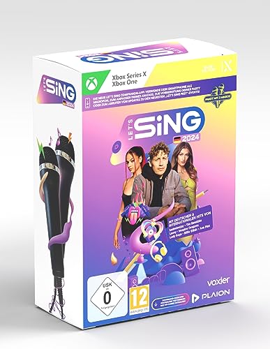 Let's Sing 2024 German Version (+ 2 Mics) (Xbox One / Xbox Series X) von Ravenscourt