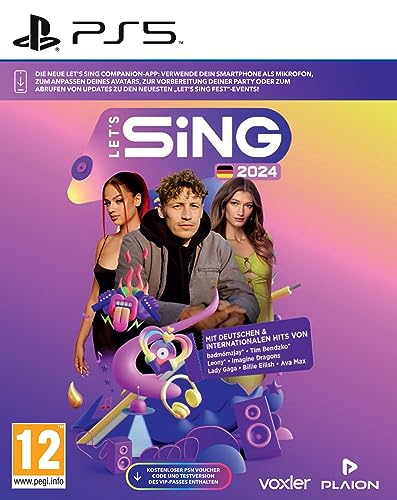 Let's Sing 2024 German Version (PlayStation 5) (AT-PEGI) von Ravenscourt