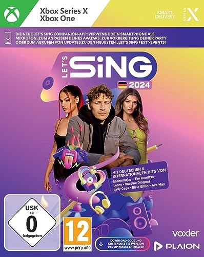 Let's Sing 2024 German Version (Xbox One / Xbox Series X) von Ravenscourt