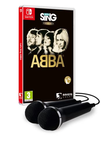 Ravenscourt Let's Sing: ABBA – Doppel-Mikrofon-Bundle/Schalter, USB von Ravenscourt