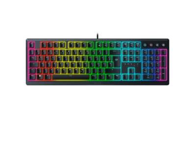 Razer Ornata V3 - Flache Mecha-Membran-Gaming Tastatur (Hybrid Mecha-Membran-Switches, Magnetische Soft-Touch-Handballenauflage) QWERTZ DE-Layout | Schwarz von Razer