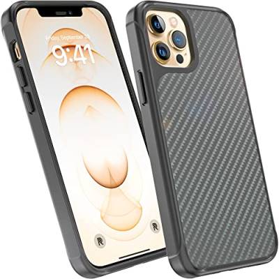Phone Rebel - iPhone 12/12 Pro Hülle – Rebel Series Gen-2 – Aramidfaser, MagSafe kompatibel, Displayschutzfolie im Lieferumfang enthalten von Rebel