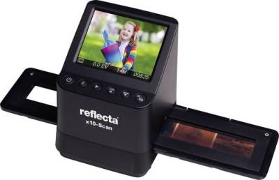 Reflecta x10-Scan Negativscanner 14 Megapixel Digitalisierung ohne PC, Display, Speicherkarten-Steck von Reflecta