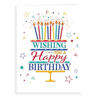 Klassische Geburtstagskarte Geburtstag G - 30,5 x 22,9 cm - Regal Publishing von Regal Publishing