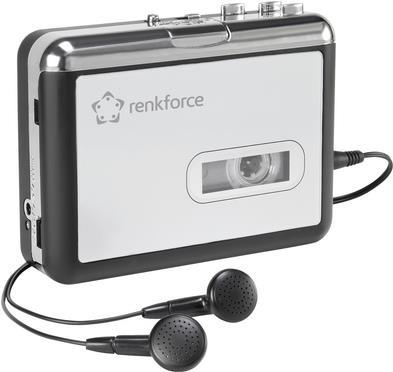 Renkforce RF-CP-170 Kassetten Digitalisierer Inkl. Kopfhörer (RF-5044666) von Renkforce
