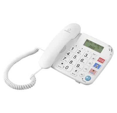 Renkforce Telefon mit Anruferanzeige Kabelgebundenes Telefon (Freisprechen) von Renkforce