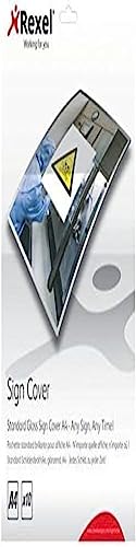 Rexel Standard-Schilderdeckfolie, glänzend, A4 von Rexel