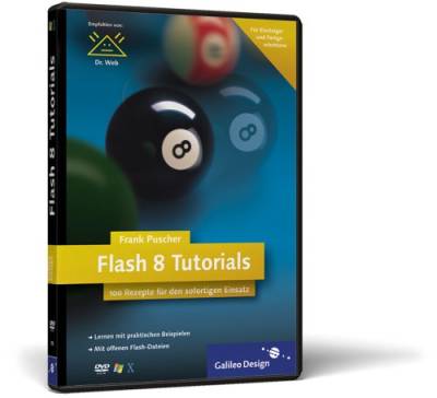 Flash 8 Tutorials (DVD-ROM) von Rheinwerk Verlag