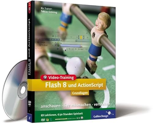 Video-Training Macromedia Flash 8 und Actionscript - Grundlagen von Rheinwerk Verlag