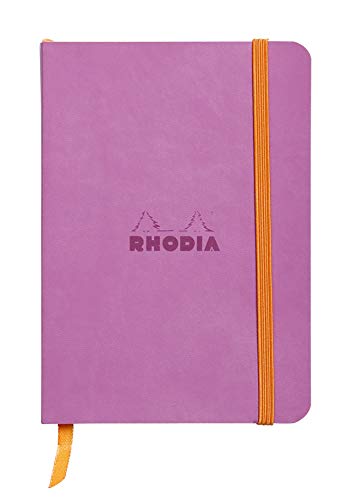Rhodia 117311C Notizheft (mit weichem Umschlag, liniert, 72 Blatt, DIN A6, 10,5 x 14,8 cm) 1 Stück lila von Rhodia