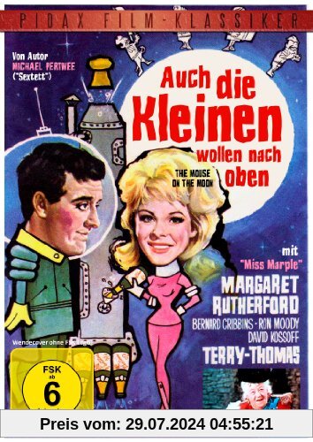 Auch die Kleinen wollen nach oben (The Mouse On The Moon) - Erfolgreiche Komödie mit Margaret Rutherford ( Miss Marple ) und Terry-Thomas (Pidax Film-Klassiker) von Richard Lester
