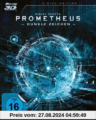 Prometheus - Dunkle Zeichen  (+ Blu-ray) (+ Bonus Blu-ray) [3D Blu-ray] von Ridley Scott