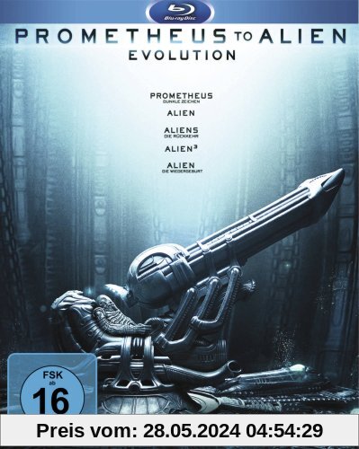Prometheus to Alien: Evolution [5 Blu-rays] [Blu-ray] von Ridley Scott