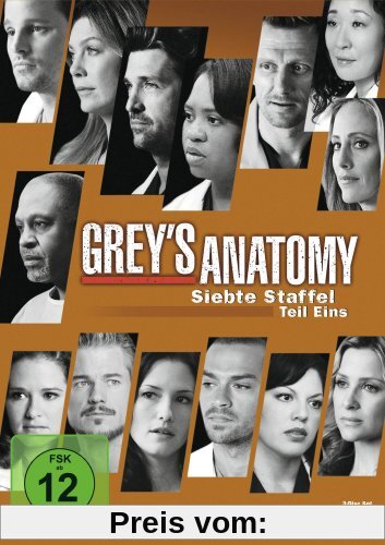 Grey's Anatomy: Die jungen Ärzte - Siebte Staffel, Teil Eins [3 DVDs] von Rob Corn