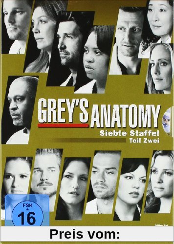 Grey's Anatomy: Die jungen Ärzte - Siebte Staffel, Teil Zwei [3 DVDs] von Rob Corn