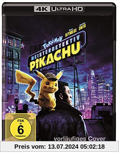 Pokémon Meisterdetektiv Pikachu (4K Ultra HD + Blu-ray) von Rob Letterman