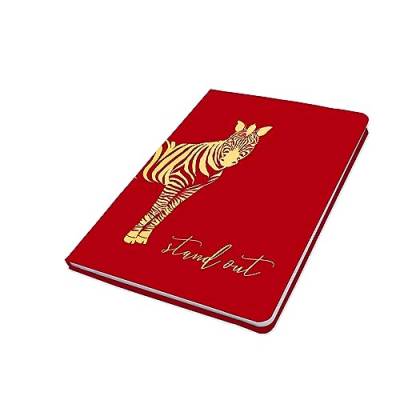 Robert Frederick Premium Notizbuch, liniert, Zebra-Design, B5 von Robert Frederick