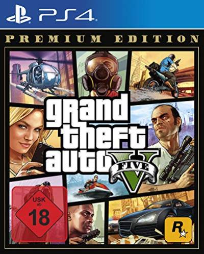 Grand Theft Auto V Premium Edition - [PlayStation 4] von Rockstar Games