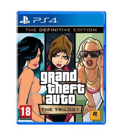 Grand Theft Auto: The Trilogy - The Definitive Edition PEGI [Playstation 4] von Rockstar Games