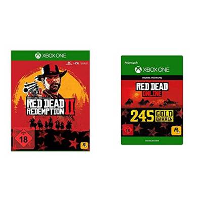 Red Dead Redemption 2 [Xbox One] + 245 Gold Bars [Download Code] von Rockstar Games