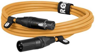 Rode XLR3M-O XLR Verbindungskabel 3m Orange von Rode