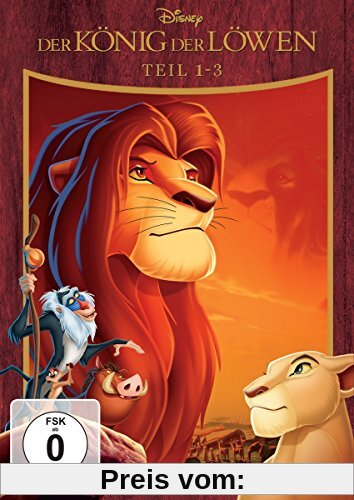 Der König der Löwen - Teil 1-3 [3 DVDs] von Roger Allers