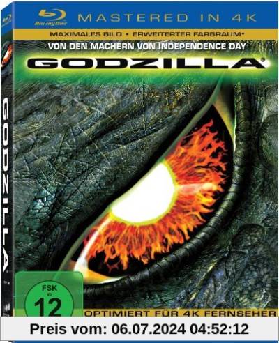 Godzilla  (Mastered in 4K) [Blu-ray] von Roland Emmerich