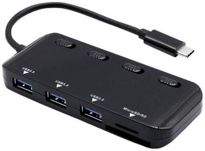 Roline 14025059 3 Port USB 3.1 Gen 1-Hub Schwarz von Roline