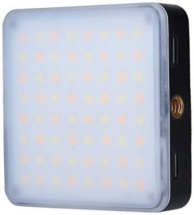 Rollei Lumen Square, handliches LED-Dauerlicht für das Smartphone mit Akku, Diffusor und APP Steuerung… von Rollei