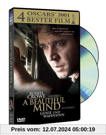 A Beautiful Mind - Genie und Wahnsinn (2 DVDs) [Special Edition] [Special Edition] von Ron Howard