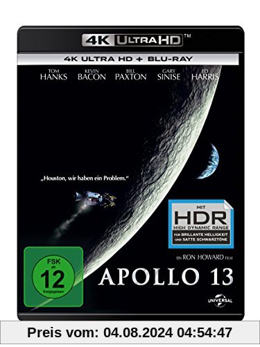 Apollo 13  (4K Ultra HD) (+ Blu-ray 2D) von Ron Howard