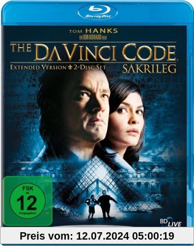 The Da Vinci Code - Sakrileg - Extended Version [Blu-ray] von Ron Howard