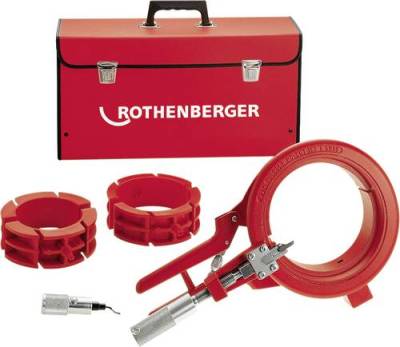 Rothenberger ROCUT® 110 Set für Kunststoffrohre 110, 125 und 160mm 55063 von Rothenberger