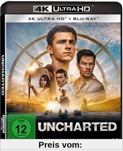 Uncharted (4K Ultra HD) (+ Blu-ray) von Ruben Fleischer