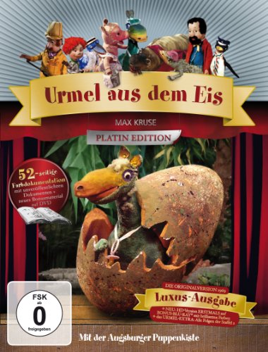 Augsburger Puppenkiste - Urmel aus dem Eis (+ Blu-ray) (Platin Edition) [2 DVDs] von S.A.D. Home Entertainment GmbH