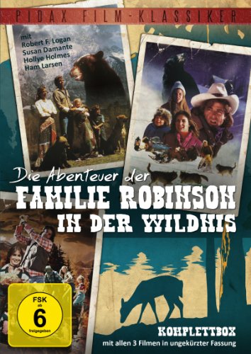 Pidax Film-Klassiker: Die Abenteuer der Familie Robinson in der Wildnis - Komplettbox [3 DVDs] von S.A.D. Home Entertainment GmbH