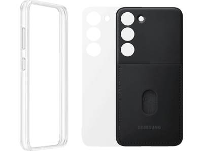 SAMSUNG Frame Case, Backcover, Samsung, Galaxy S23, Black von SAMSUNG