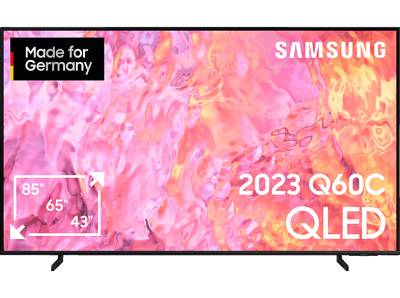 SAMSUNG GQ65Q60CAU QLED TV (Flat, 65 Zoll / 163 cm, UHD 4K, SMART TV, Tizen) von SAMSUNG