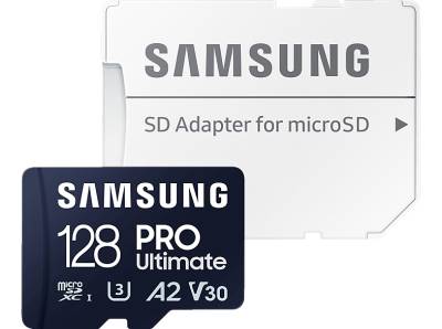 SAMSUNG PRO Ultimate, Micro-SD Speicherkarte, 128 GB, 200 MB/s von SAMSUNG