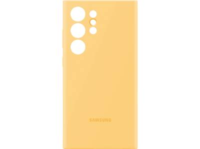 SAMSUNG Silicone Case, Backcover, Samsung, Galaxy S24 Ultra, Yellow von SAMSUNG