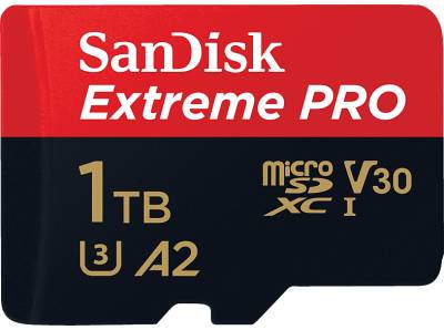 SANDISK Extreme PRO® UHS-I, Micro-SDXC Speicherkarte, 1 TB, 200 MB/s von SANDISK