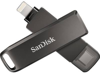 SANDISK Phone Drive Lightning und USB Type-C™, Memory Stick USB-Stick, 128 GB von SANDISK