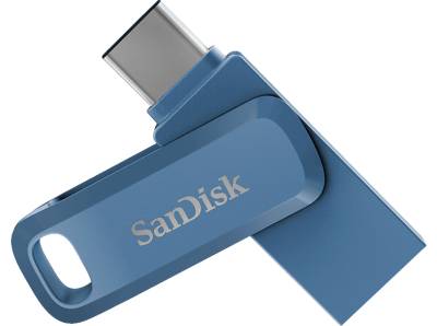 SANDISK Ultra Dual Go 2-in-1-Flash-Laufwerk , 64 GB, 150 MB/s, Blau von SANDISK