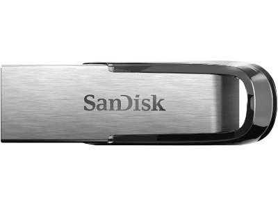 SANDISK Ultra Flair USB-Stick, 128 GB, 150 MB/s, Silber/Schwarz von SANDISK