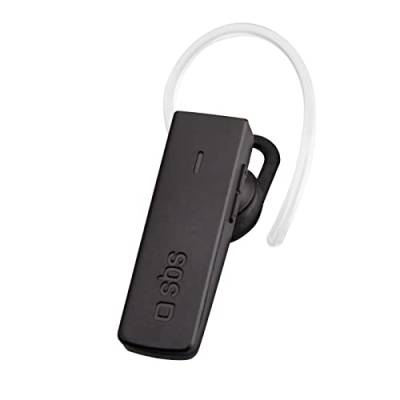 SBS Bluetooth Kopfhörer kabellos mit Mikrofon - Wireless Kopfhörer mit 4 Stunden Laufzeit, Multipoint-Technologie, Bügel & Ladekabel - Funkkopfhörer für Apple iPhone Handy - Drahtlose Kopfhörer von SBS