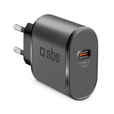 SBS USB C Wandladegerät, 15W Wandladegerät für iPhone, Samsung, Oppo, Xiaomi, Huawei, Motorola, TWS Kopfhörer, Lautsprecher, Kobo, Kindle von SBS