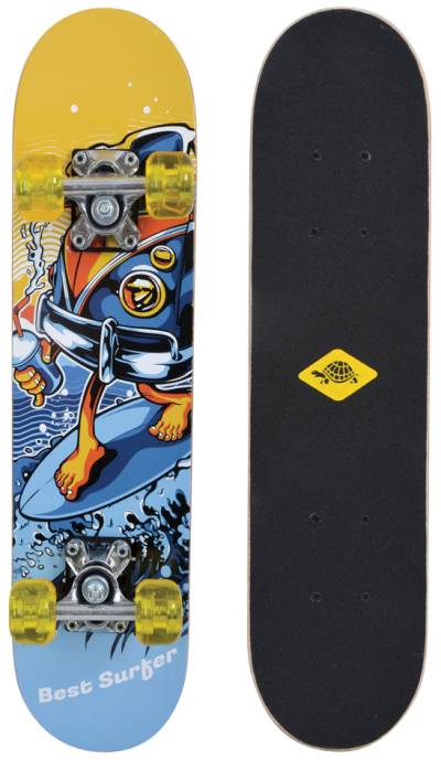 SCHILDKRÖT Skateboard , Junior 24,  Best Surfer von SCHILDKRÖT