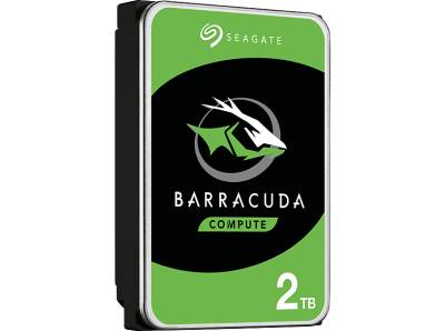 SEAGATE BarraCuda Festplatte Retail, 2 TB HDD SATA 6 Gbps, 3,5 Zoll, intern von SEAGATE