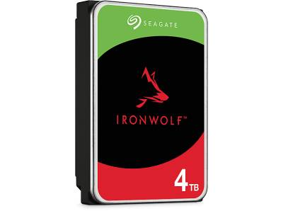 SEAGATE IronWolf NAS Festplatte, 4 TB HDD SATA 6 Gbps, 3,5 Zoll, intern von SEAGATE